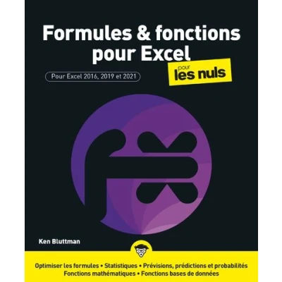 Image de Formules et fonctions Pour Excel les Nuls