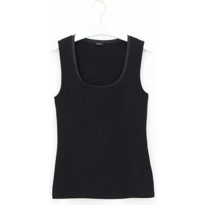 Afbeelding van Oroblu Polo Perfect Line Cotton American Zwart S