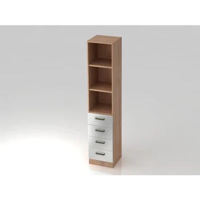 Afbeelding van Wandkast Walnoot/Zilver 40,6 x 42 200,4 cm Signa G 7600 SG