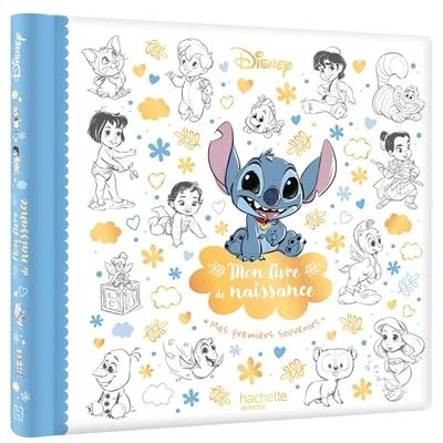 Image de DISNEY Mon livre de naissance, mes premiers souvenirs (Stitch)