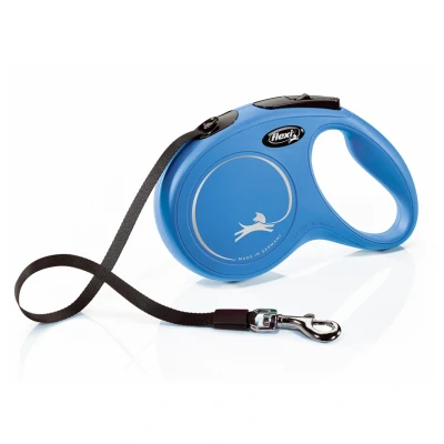 Afbeelding van Flexi Rollijn Classic Tape Blauw M 5 MTR (385751)