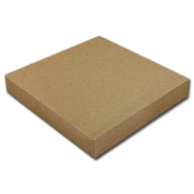 Afbeelding van Taartdoos 30x30x5cm. Kraft 3st