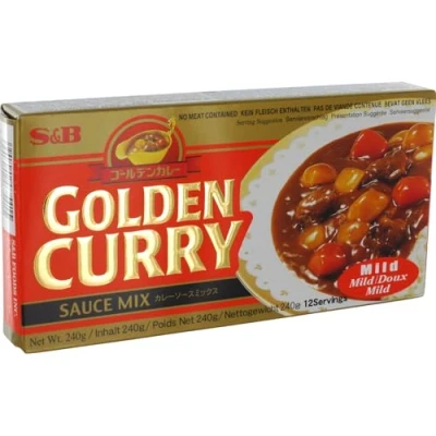 Afbeelding van S&amp;B Kruidenpasta voor Curry Mild 220 g