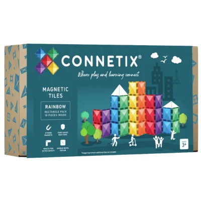 Afbeelding van Connetix magnetische tegels rectangle pack 18st