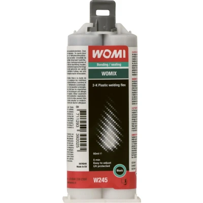 Afbeelding van Womi Womix W245 2K Plastic Welding Flex Zwart 50ml