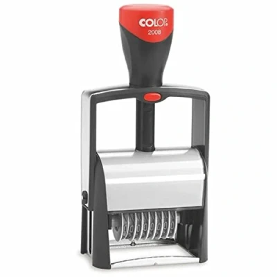 Afbeelding van Colop Classic 2008 Zwart Stempels volwassenen Snelle Levering