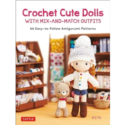 Afbeelding van Crochet Cute Dolls with Mix and Match Outfits