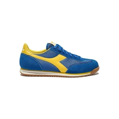 Afbeelding van Diadora Cross Unisex Sneakers laag, Maat: 41, Lapis blue Imitatieleer/ textiel