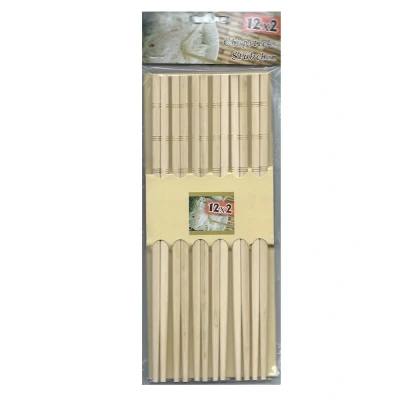 Afbeelding van Sushi Eetstokjes Bamboe Chopsticks 12 paar