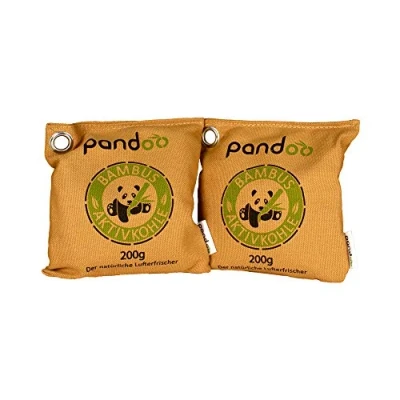 Afbeelding van Pandoo Luchtverfrisser Bamboe &amp; Houtskool 2 x 200 gram