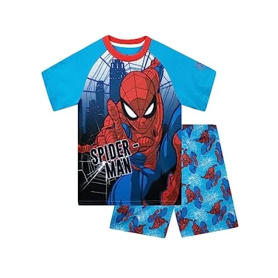 Afbeelding van Marvel pyjama set voor jongens spiderman, Blauw
