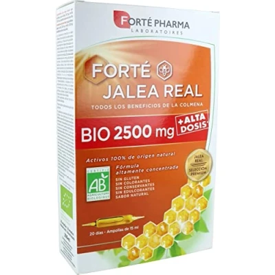 Afbeelding van Royal jelly Forté Pharma Bio 2500 mg 20 Units
