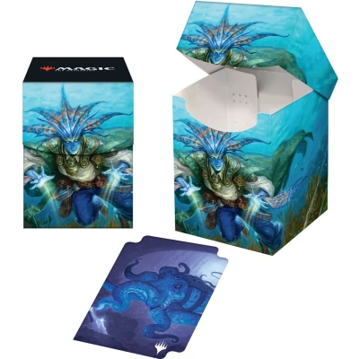 Afbeelding van Ultra Pro Magic the Gathering Murders at Karlov Manor 100+ Deck Box Morska, Underwater Hound