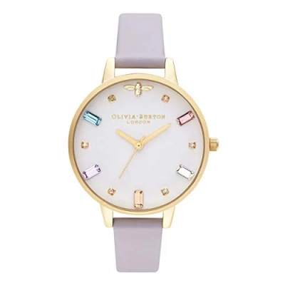 Afbeelding van Dameshorloge Olivia Burton Demi Parma violet &amp; goud, armband