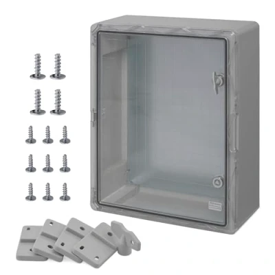 Afbeelding van Boxexpert BXPPABST400500175 F01 Schakelkast 400 x 500 175 ABS, Polycarbonaat Lichtgrijs 1 stuk(s)