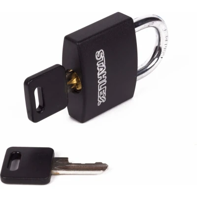 Afbeelding van Stahlex Hangslot Aluminium 40 mm Kleurenmix per stuk