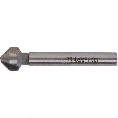 Afbeelding van MAKITA D 37459 verzinkboor met 3 90snijders, cilindrische schacht