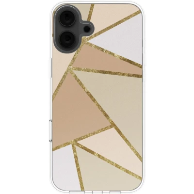 Afbeelding van imoshion Design hoesje voor de Apple iPhone 16 Graphic Beige