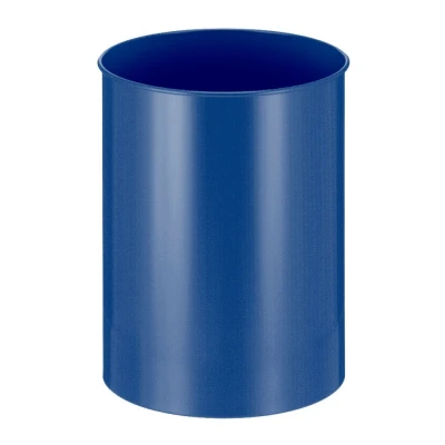 Afbeelding van Papierbak 30ltr metaal blauw