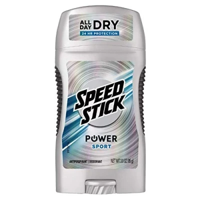 Afbeelding van Speed Stick Power Anti transpirant gel/deodorant, Ultimate Sport, 3 ounce by Mennen