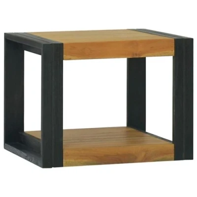 Afbeelding van Badkamerkast 45x45x35 cm massief teakhout