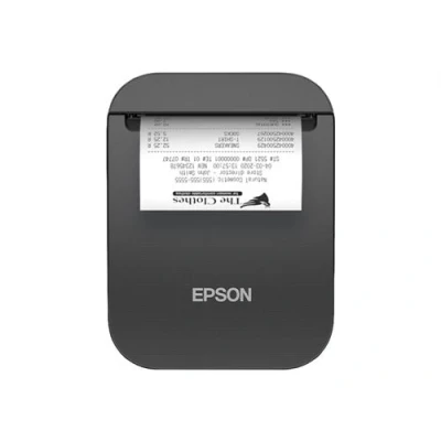 Image de Epson TM P80II (101) Imprimante de reçus thermique en ligne Rouleau (8 cm) 203 dpi jusqu&#039;à 100 mm/sec Bluetooth 5.0, USB C noir