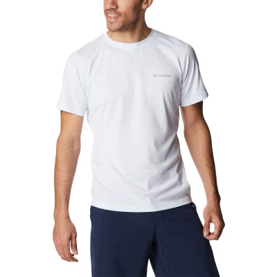 Afbeelding van Columbia RULES Short Sleeve Sport Tshirt, Heren, Maat: Small, White