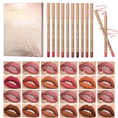 Afbeelding van 12 stuks matte lippenstiften, nude, waterdicht, lippenstift, vervaagt niet, langdurig,