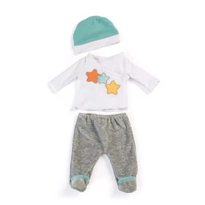 Afbeelding van Miniland 2 delige pyjama grijs 31222