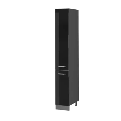 Afbeelding van Vicco Apotheekkast R Line, Zwart hoogglans/Antraciet, 30 cm