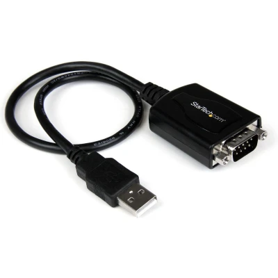 Afbeelding van USB kabel DB 9 Startech ICUSB232PRO 0,3 m Zwart