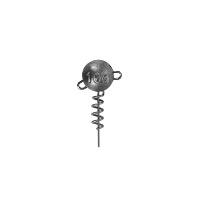 Image de Fox Rage Corkscrew Round Jig Heads 10g x 3pc Têtes plombées