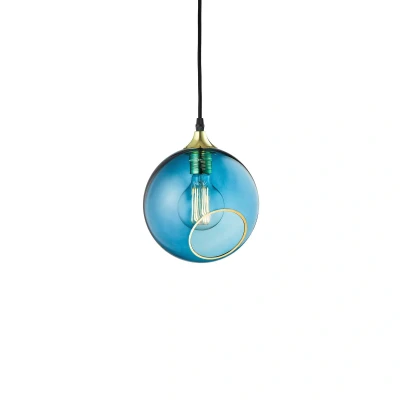 Afbeelding van Hanglamp balzaal, blauw