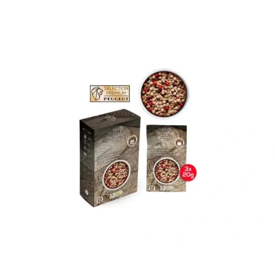 Afbeelding van Peugeot Doos Met 3 Zakjes Frisse Perpermix 60g (3x20g)