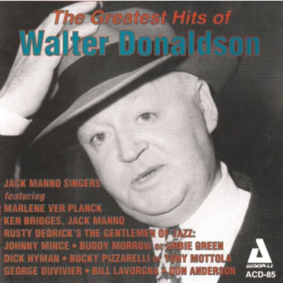 Afbeelding van Jack Manno Singers, Gentlemen Of Jazz The Greatest Hits Walter Donaldson (CD)
