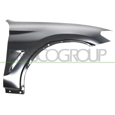 Afbeelding van PRASCO BM8083013 Spatbord Rechts voor Aluminium