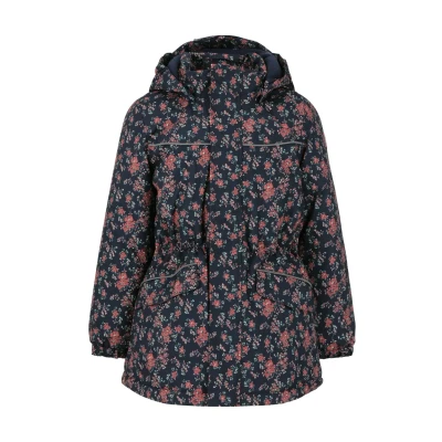 Afbeelding van Zigzag Winterjas voor kinderen, Maat: 110, Withered rose