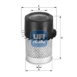 Afbeelding van UFI 30.149.00 Luchtfilter 80 168 206 Filter insert PEUGEOT: Hatchback, SW, Saloon, CITROËN: Xsara Picasso, Coupe