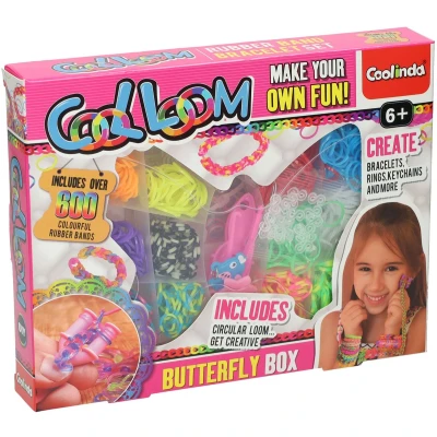 Afbeelding van Cool Loom in Vlinder Opbergdoos, 600dlg.