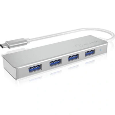 Image de ICY BOX IB HUB1425 C3 Concentrateur (hub) 4 x SuperSpeed USB 3.0 de bureau