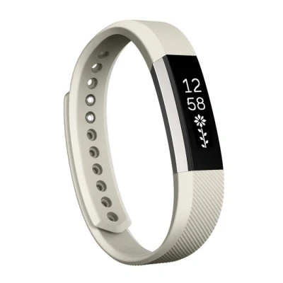 Afbeelding van Fitbit Alta siliconen bandje, Maat: Large, Lengte: 22CM Grijs