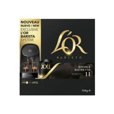 Image de Pack de 10 capsules Maison du café L&#039;Or Barista Double Ristretto Intensité 11 104 g
