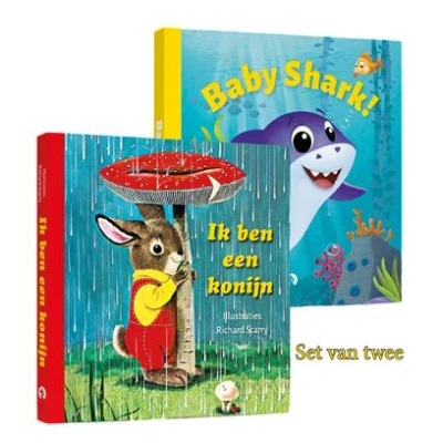 Image de Pakket met Ik ben een konijn en Baby shark
