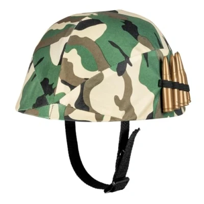 Afbeelding van Boland Kinderhelm Militair Verstelbaar Kinderen Jongens en meisjes Militairen Leger