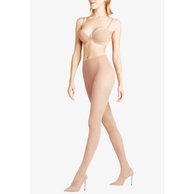 Afbeelding van Falke MATT Deluxe 30 Denier Transparent Panty, Dames, Maat: Large, Beige