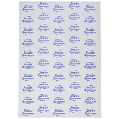 Afbeelding van Avery natuurlijke bruine etiketten, 63,5 x 42,3 mm, ovaal
