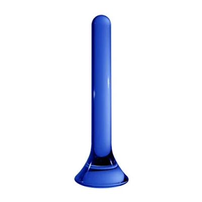 Afbeelding van Glazen Dildo Tower Blauw