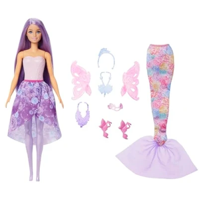 Image de Poupée Barbie Fantaisie 3 en 1