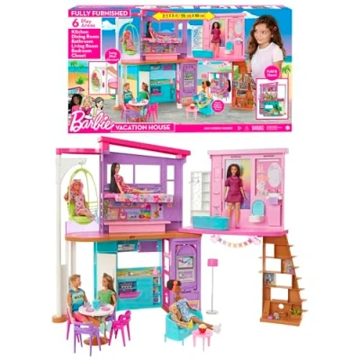 Image de Barbie maison de poupées Vacation House 2022