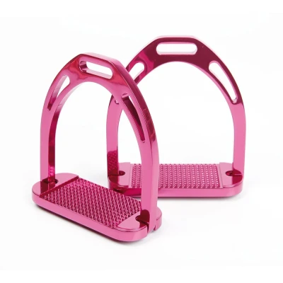 Image de Harry&#039;s Horse Étriers Aluminium Fuchsia
